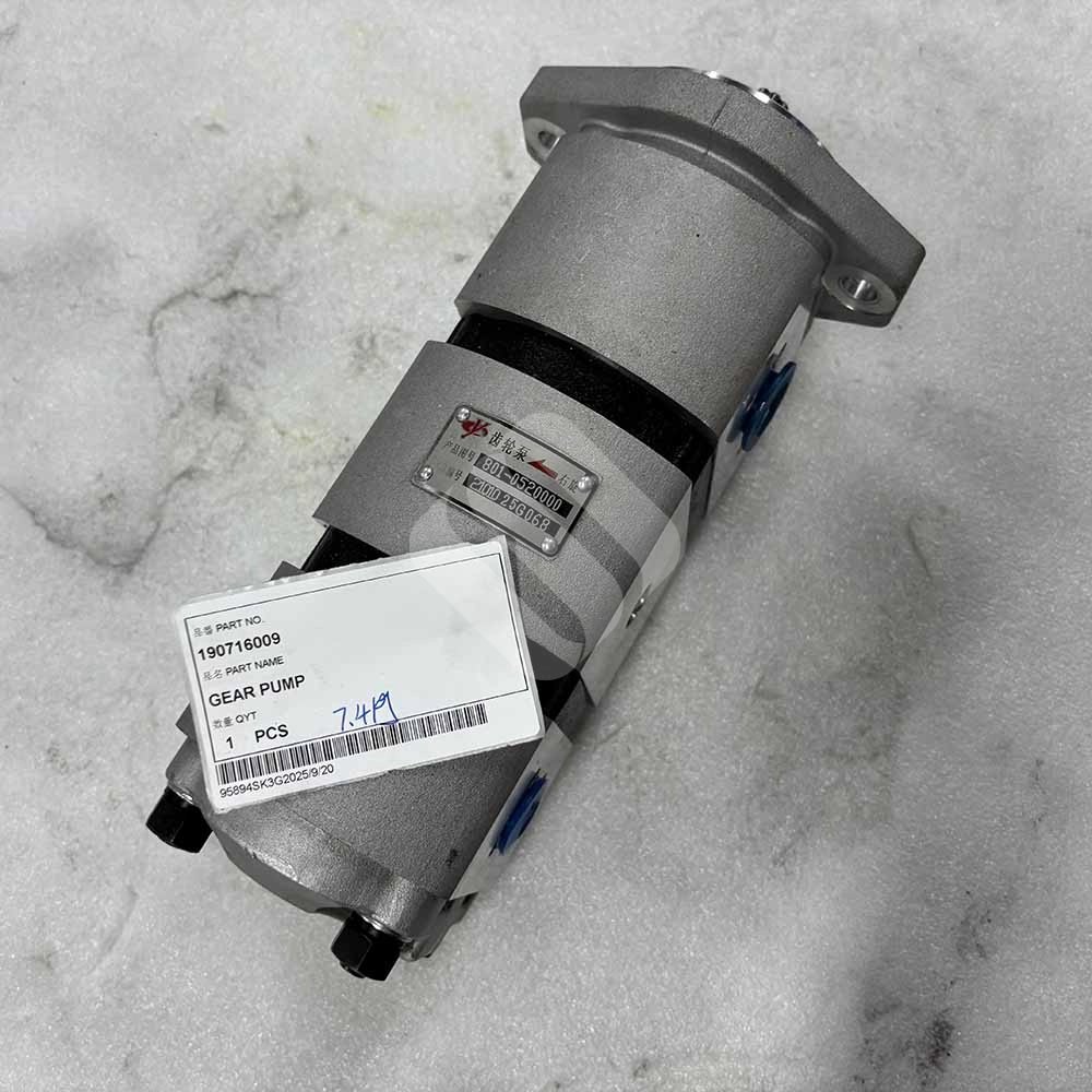 HIGH-QUALITY EXCAVATOR PARTS MADE IN CHINA NEW 190716009 GEAR PUMP SPARKLING MACHINERY HIGH-QUALITY EXCAVATOR PARTS MADE IN CHINA NEW 190716009 GEAR PUMP SPARKLING MACHINERY