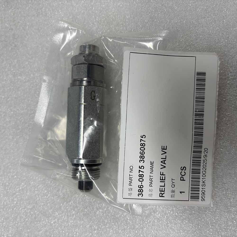 Caterpillar HIGH-QUALITY EXCAVATOR PARTS MADE IN CHINA NEW 302.7D 386-0875 3860875 RELIEF VALVE SPARKLING MACHINERY