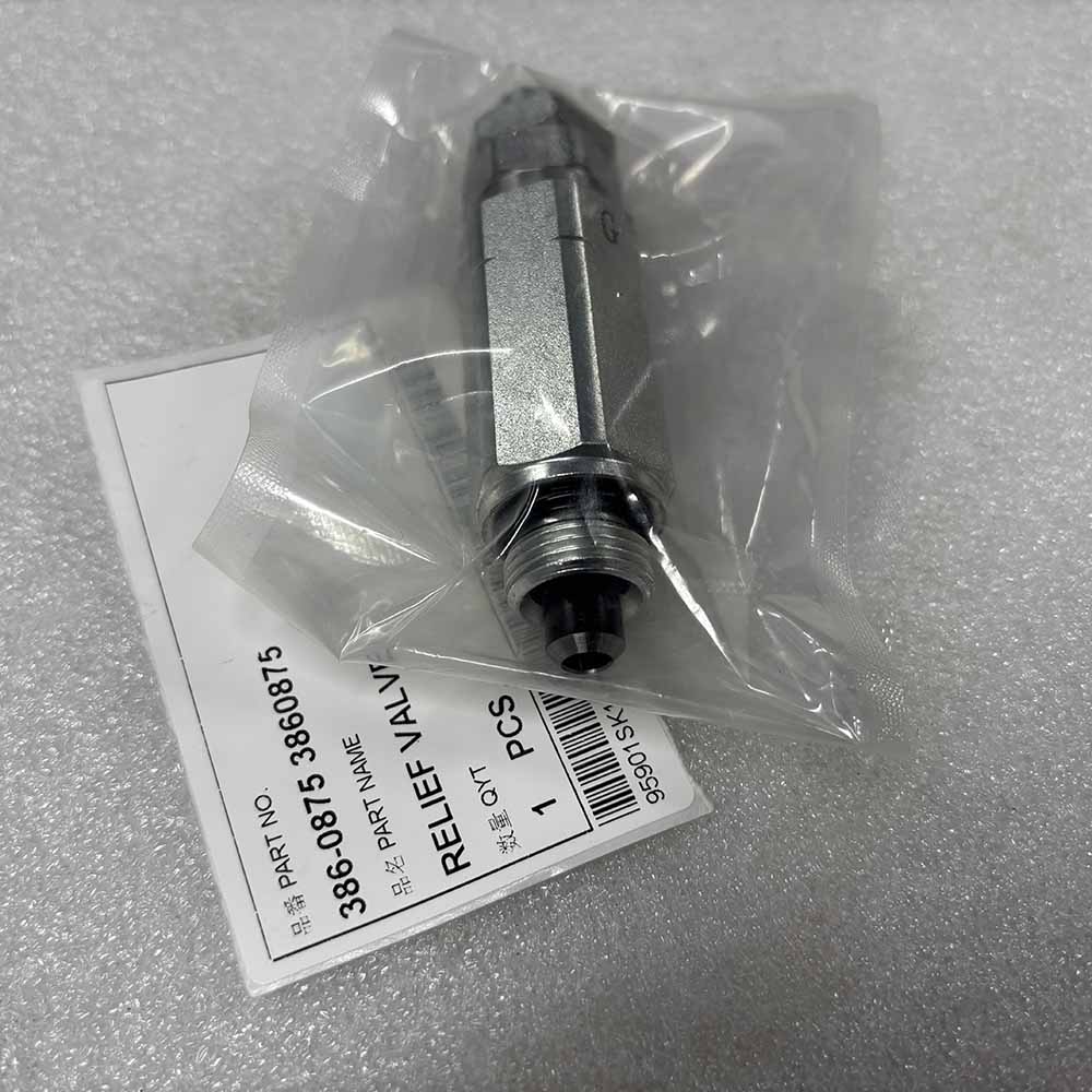 Caterpillar HIGH-QUALITY EXCAVATOR PARTS MADE IN CHINA NEW 302.7D 386-0875 3860875 RELIEF VALVE SPARKLING MACHINERY