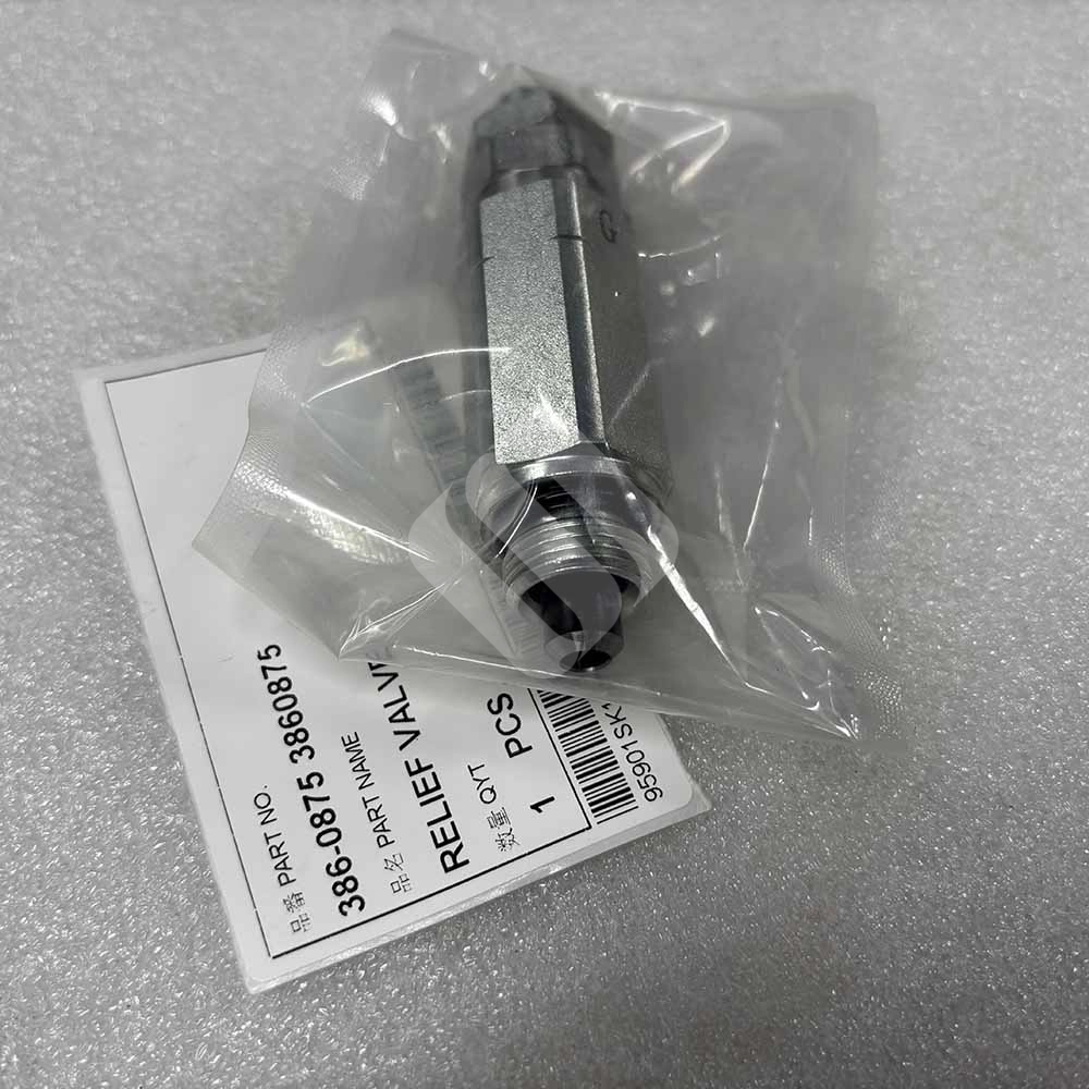 Caterpillar HIGH-QUALITY EXCAVATOR PARTS MADE IN CHINA NEW 302.7D 386-0875 3860875 RELIEF VALVE SPARKLING MACHINERY Caterpillar HIGH-QUALITY EXCAVATOR PARTS MADE IN CHINA NEW 302.7D 386-0875 3860875 RELIEF VALVE SPARKLING MACHINERY