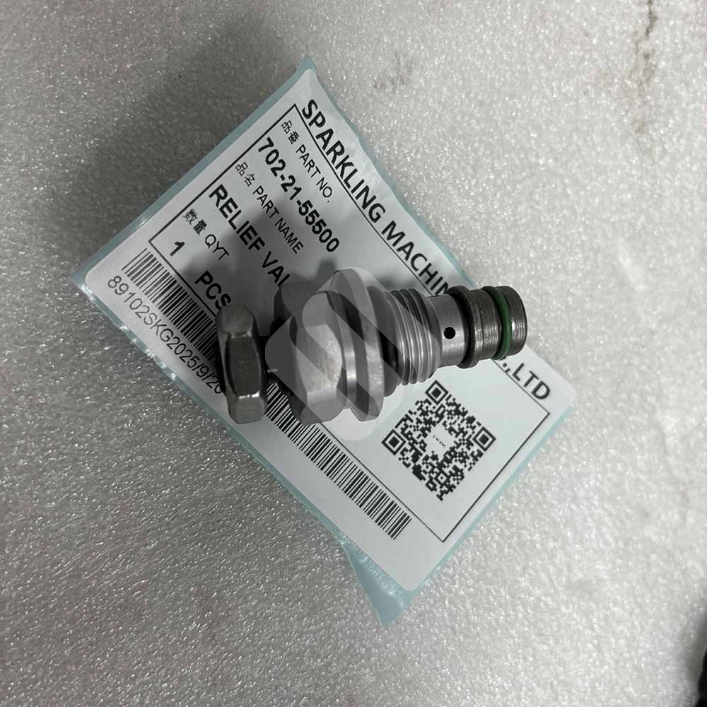 KOMATSU HIGH-QUALITY EXCAVATOR PARTS MADE IN CHINA NEW D475A D475ASD D65EX D65PX D65WX 702-21-55500 RELIEF VALVE SPARKLING MACHINERY KOMATSU HIGH-QUALITY EXCAVATOR PARTS MADE IN CHINA NEW D475A D475ASD D65EX D65PX D65WX 702-21-55500 RELIEF VALVE SPARKLING MACHINERY