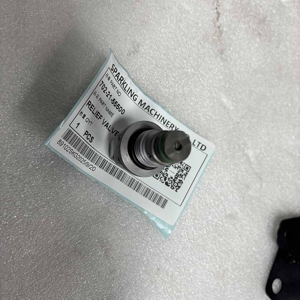 KOMATSU HIGH-QUALITY EXCAVATOR PARTS MADE IN CHINA NEW D475A D475ASD D65EX D65PX D65WX 702-21-55500 RELIEF VALVE SPARKLING MACHINERY