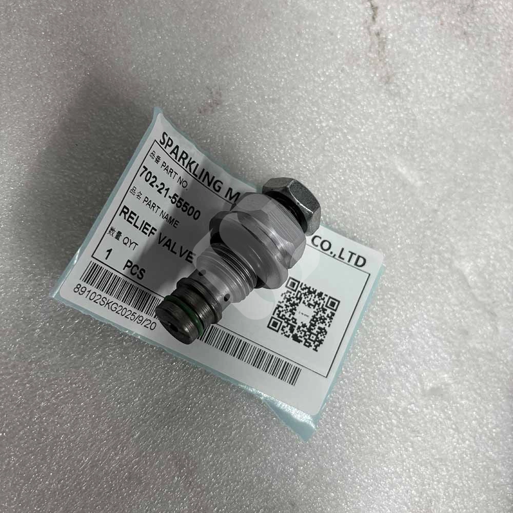 KOMATSU HIGH-QUALITY EXCAVATOR PARTS MADE IN CHINA NEW D475A D475ASD D65EX D65PX D65WX 702-21-55500 RELIEF VALVE SPARKLING MACHINERY KOMATSU HIGH-QUALITY EXCAVATOR PARTS MADE IN CHINA NEW D475A D475ASD D65EX D65PX D65WX 702-21-55500 RELIEF VALVE SPARKLING MACHINERY