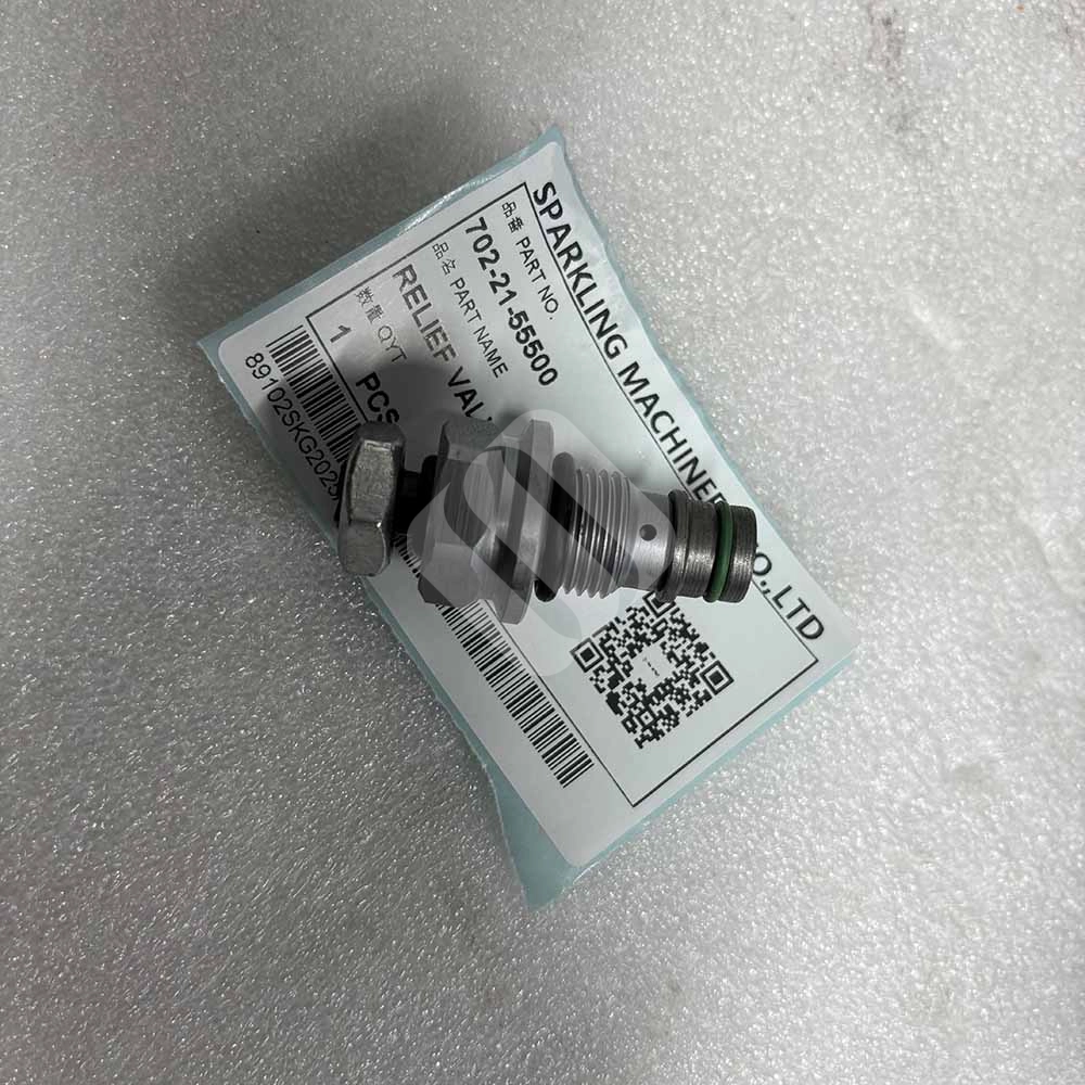 KOMATSU HIGH-QUALITY EXCAVATOR PARTS MADE IN CHINA NEW D475A D475ASD D65EX D65PX D65WX 702-21-55500 RELIEF VALVE SPARKLING MACHINERY KOMATSU HIGH-QUALITY EXCAVATOR PARTS MADE IN CHINA NEW D475A D475ASD D65EX D65PX D65WX 702-21-55500 RELIEF VALVE SPARKLING MACHINERY