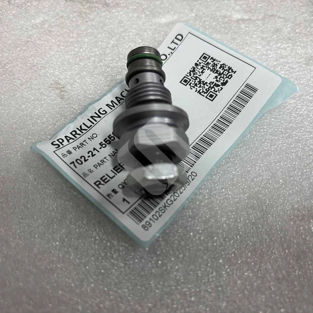 KOMATSU HIGH-QUALITY EXCAVATOR PARTS MADE IN CHINA NEW D475A D475ASD D65EX D65PX D65WX 702-21-55500 RELIEF VALVE SPARKLING MACHINERY KOMATSU HIGH-QUALITY EXCAVATOR PARTS MADE IN CHINA NEW D475A D475ASD D65EX D65PX D65WX 702-21-55500 RELIEF VALVE SPARKLING MACHINERY