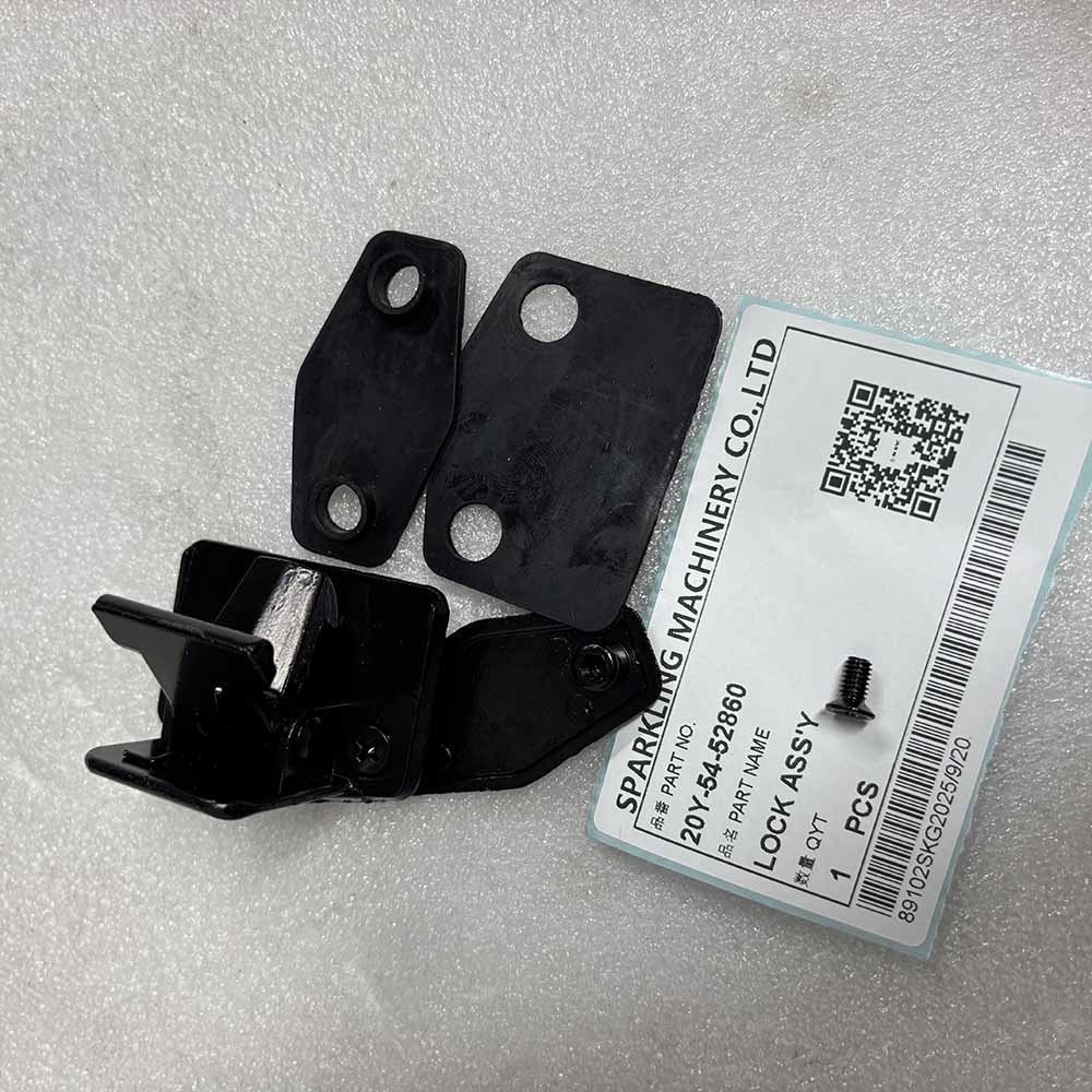 KOMATSU HIGH-QUALITY EXCAVATOR PARTS MADE IN CHINA NEW PC220 PC240 PC290 PC300 PC350 20Y-54-52860 LOCK ASS'Y SPARKLING MACHINERY