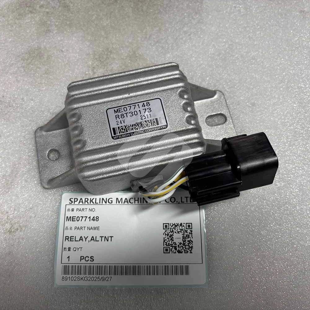 Kobelco HIGH-QUALITY EXCAVATOR PARTS MADE IN CHINA NEW SK200LC-6ES SK235SRLC-1ES SK235SR-1ES ME077148 RELAY,ALTNT SPARKLING MACHINERY Kobelco HIGH-QUALITY EXCAVATOR PARTS MADE IN CHINA NEW SK200LC-6ES SK235SRLC-1ES SK235SR-1ES ME077148 RELAY,ALTNT SPARKLING MACHINERY