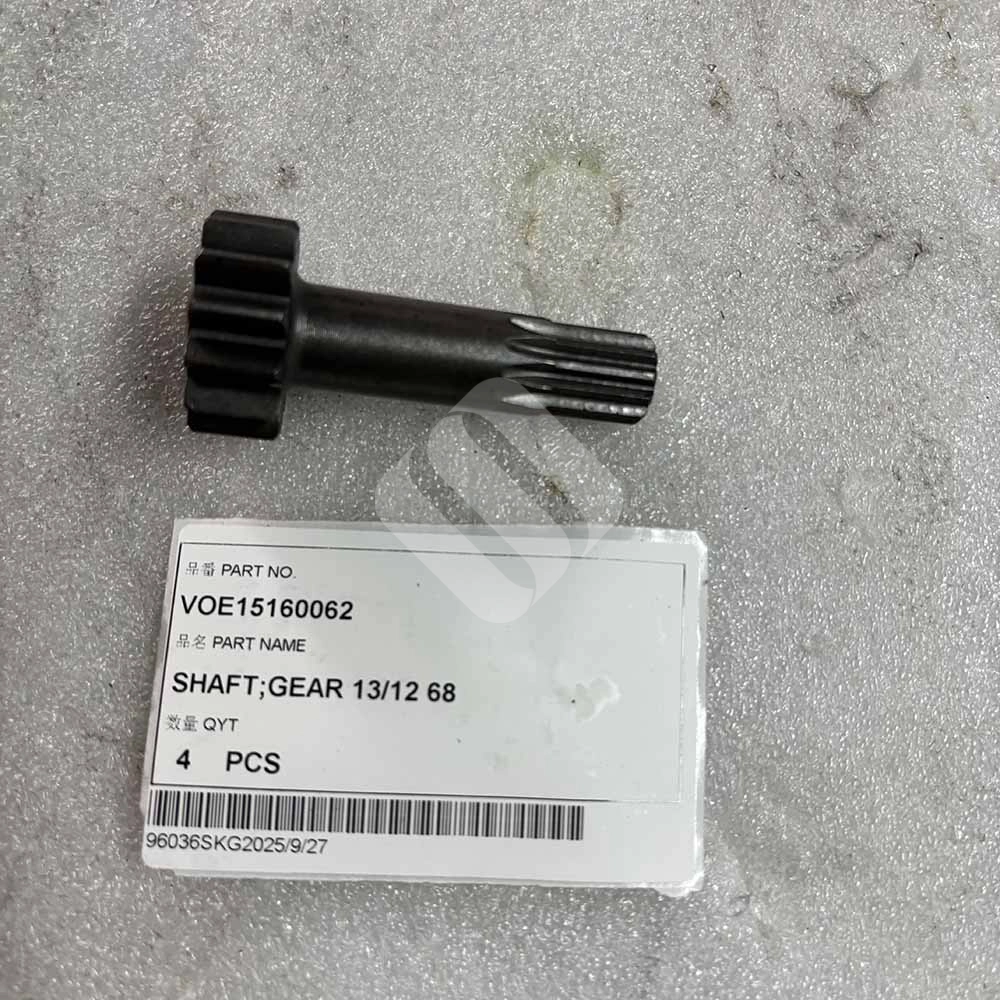 HIGH-QUALITY VOE15160062 Gear Shaft 13ET 12ES 68L for Volvo Construction Equipment EC15C EC15D EC17C EC18C Excavator HIGH-QUALITY VOE15160062 Gear Shaft 13ET/12ES/68L for Volvo Construction Equipment EC15C EC15D EC17C EC18C Excavator