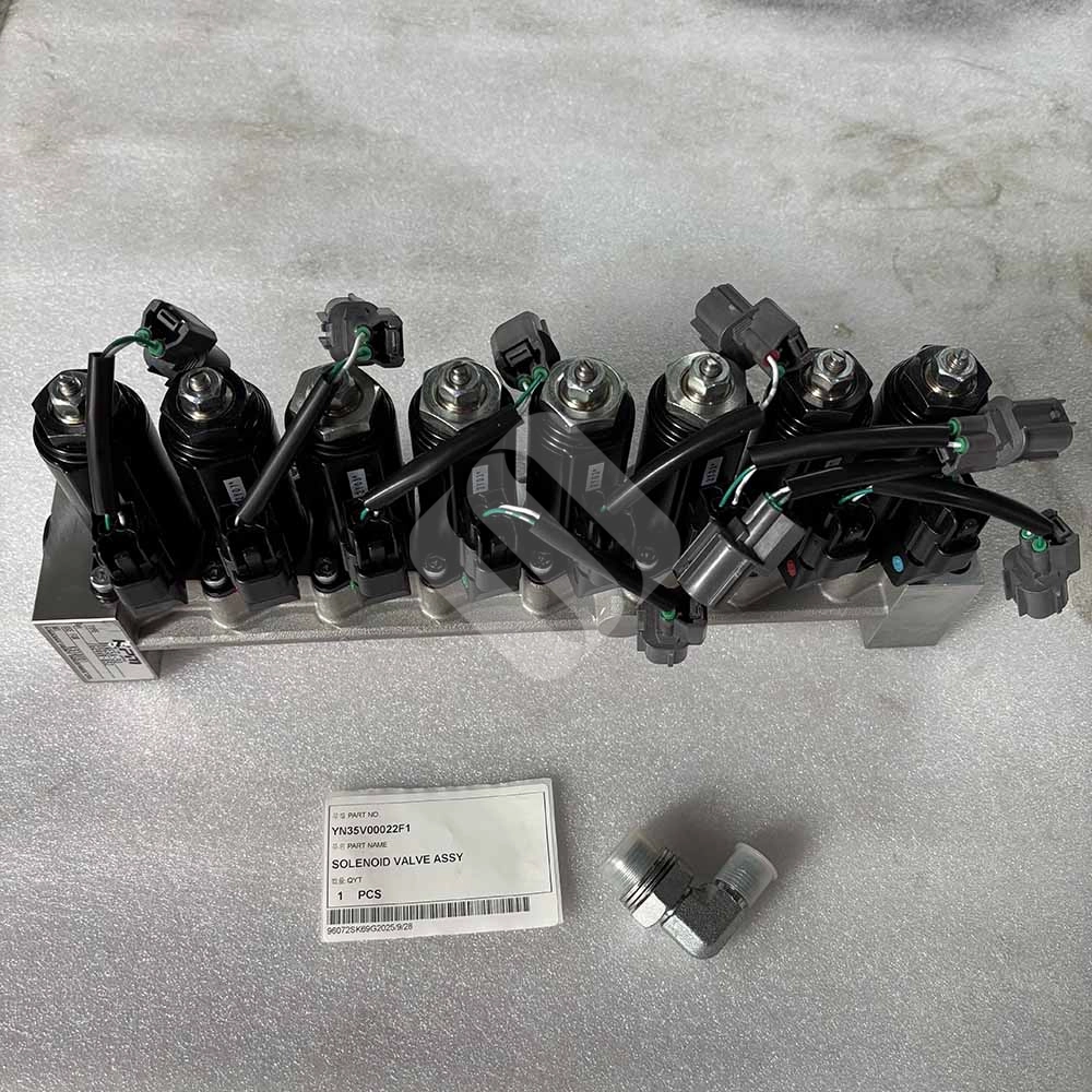 HIGH-QUALITY EXCAVATOR PARTS MADE IN CHINA NEW YN35V00022F1 SOLENOID VALVE ASSY SPARKLING MACHINERY Kobelco HIGH-QUALITY EXCAVATOR PARTS MADE IN CHINA NEW YN35V00022F1 SOLENOID VALVE ASSY SPARKLING MACHINERY