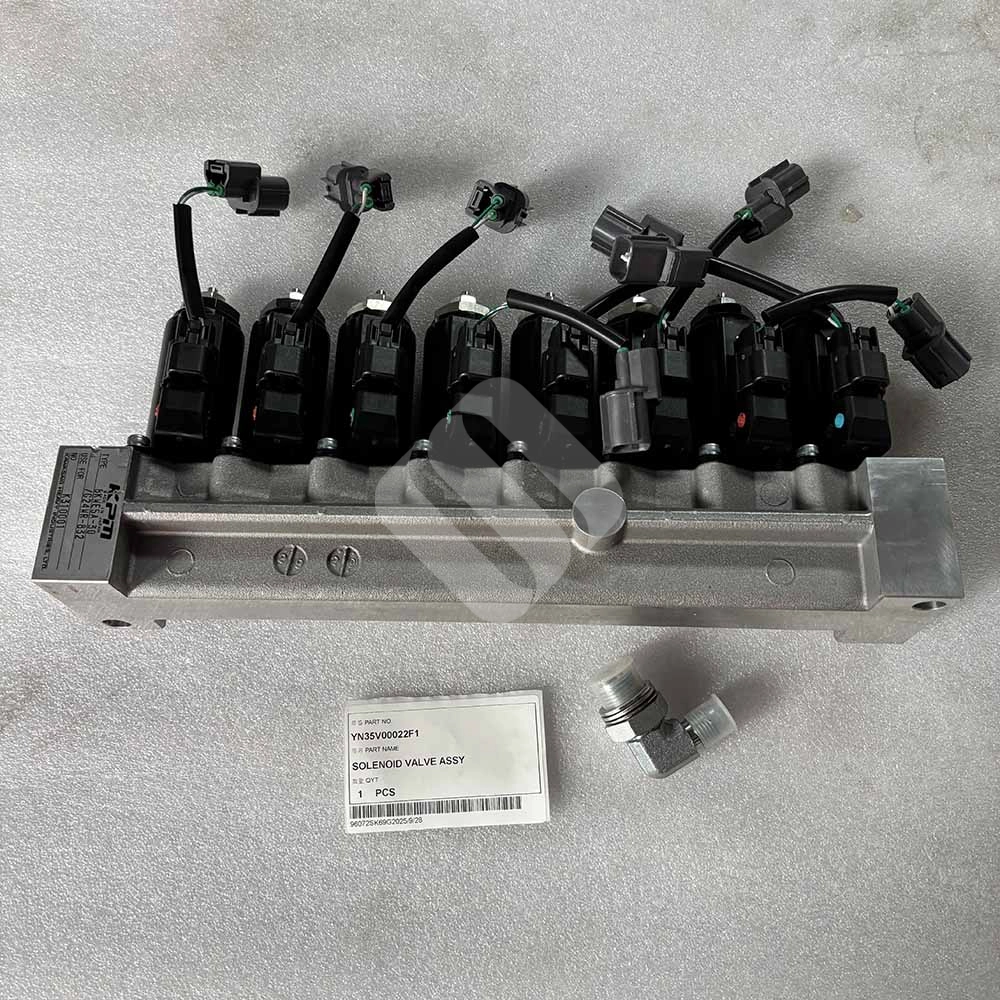 HIGH-QUALITY EXCAVATOR PARTS MADE IN CHINA NEW YN35V00022F1 SOLENOID VALVE ASSY SPARKLING MACHINERY Kobelco HIGH-QUALITY EXCAVATOR PARTS MADE IN CHINA NEW YN35V00022F1 SOLENOID VALVE ASSY SPARKLING MACHINERY