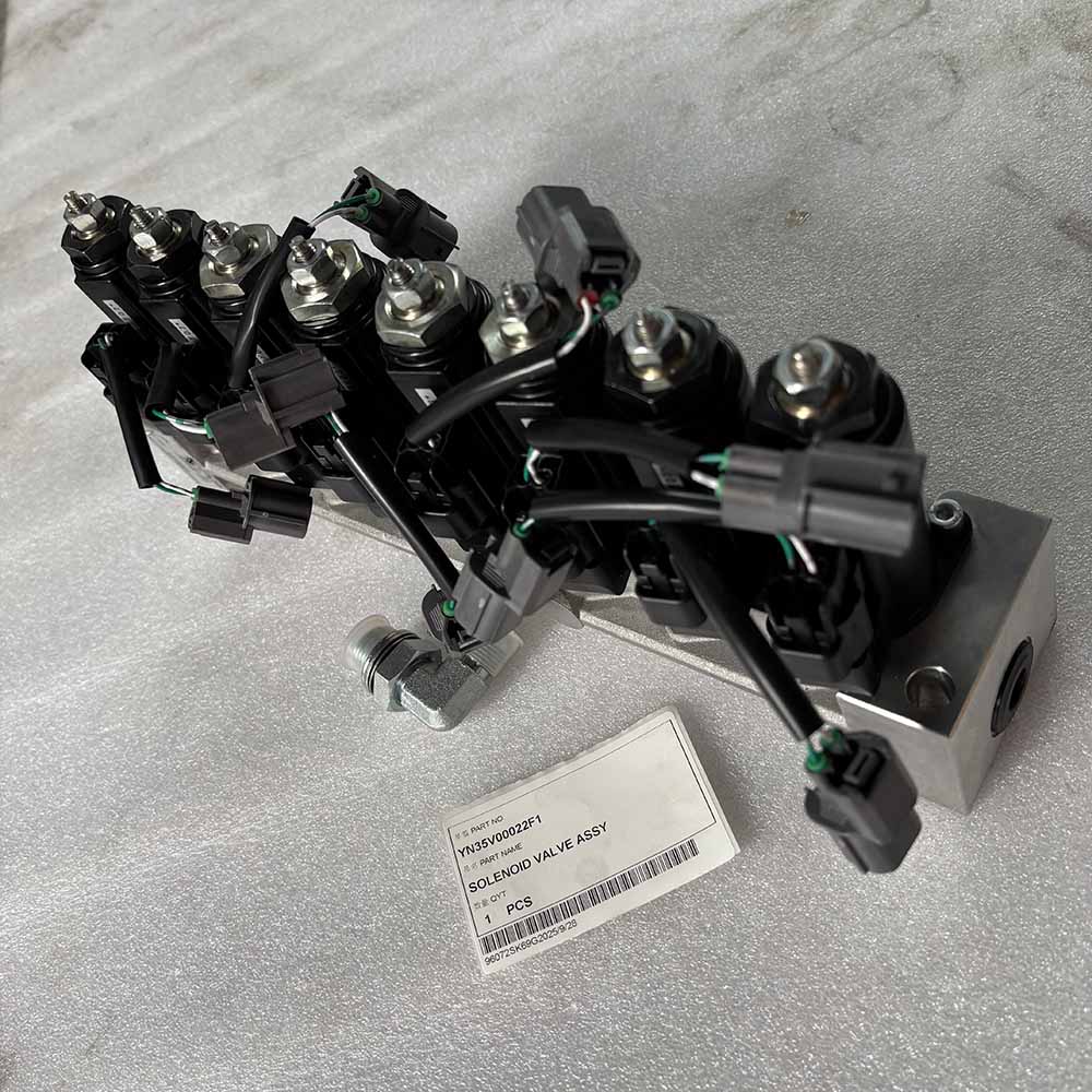 Kobelco HIGH-QUALITY EXCAVATOR PARTS MADE IN CHINA NEW YN35V00022F1 SOLENOID VALVE ASSY SPARKLING MACHINERY
