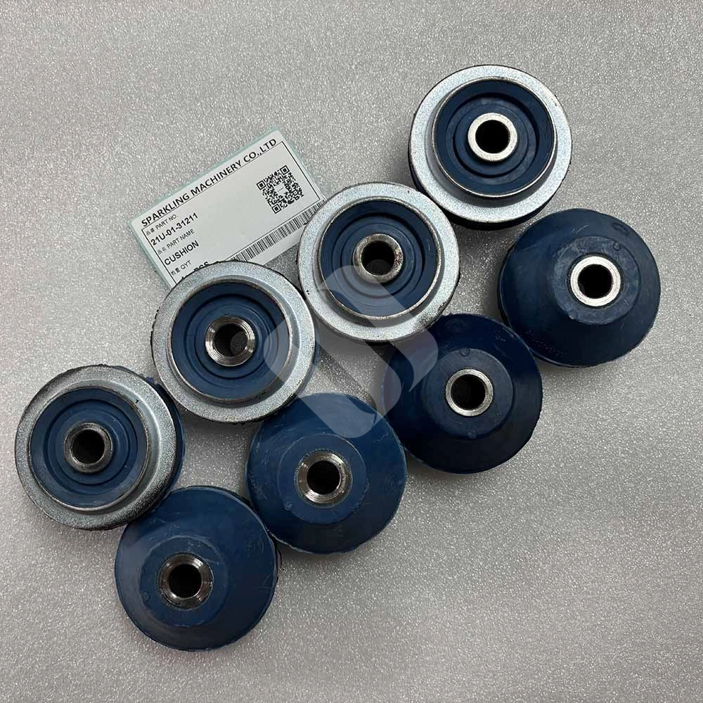 HIGH-QUALITY 21U-01-31211 CUSHION for KOMATSU Construction Equipment PC27MR PC30MR PC30MRX PC30UU PC35MR Excavator HIGH-QUALITY 21U-01-31211 CUSHION for KOMATSU Construction Equipment PC27MR PC30MR PC30MRX PC30UU PC35MR Excavator