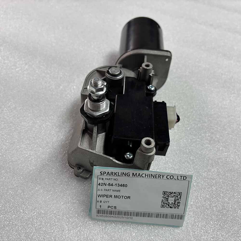 HIGH-QUALITY 42N-54-13460 WIPER MOTOR for KOMATSU Construction Equipment WB91 WB93 WB97 WB146 WB156 Excavator