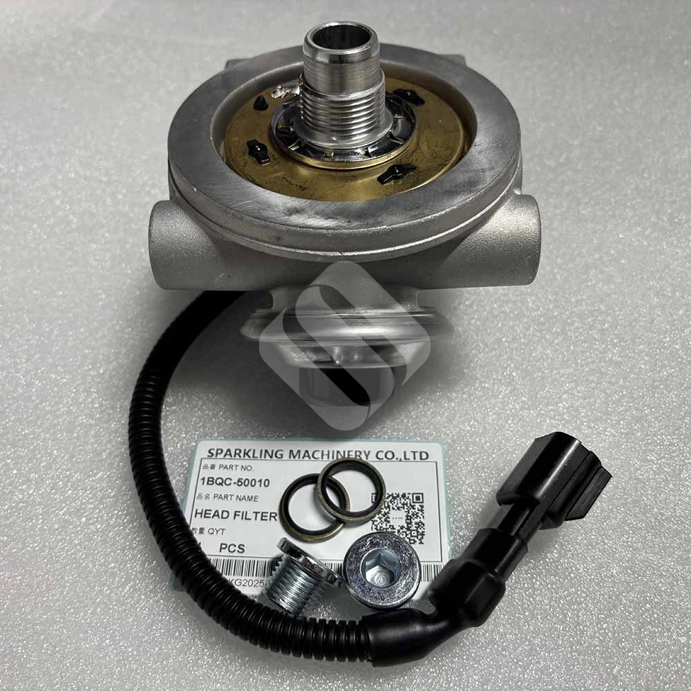 Doosan HIGH-QUALITY EXCAVATOR PARTS MADE IN CHINA NEW 1BQC-50010 HEAD FILTER SPARKLING MACHINERY Doosan HIGH-QUALITY EXCAVATOR PARTS MADE IN CHINA NEW 1BQC-50010 HEAD FILTER SPARKLING MACHINERY