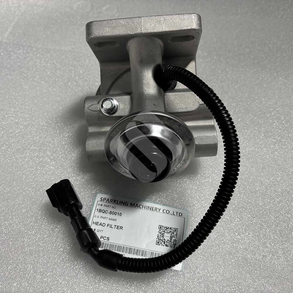 Doosan HIGH-QUALITY EXCAVATOR PARTS MADE IN CHINA NEW 1BQC-50010 HEAD FILTER SPARKLING MACHINERY Doosan HIGH-QUALITY EXCAVATOR PARTS MADE IN CHINA NEW 1BQC-50010 HEAD FILTER SPARKLING MACHINERY