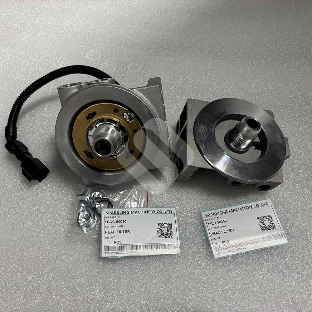 Doosan HIGH-QUALITY EXCAVATOR PARTS MADE IN CHINA NEW 1BQC-50010 HEAD FILTER SPARKLING MACHINERY Doosan HIGH-QUALITY EXCAVATOR PARTS MADE IN CHINA NEW 1BQC-50010 HEAD FILTER SPARKLING MACHINERY