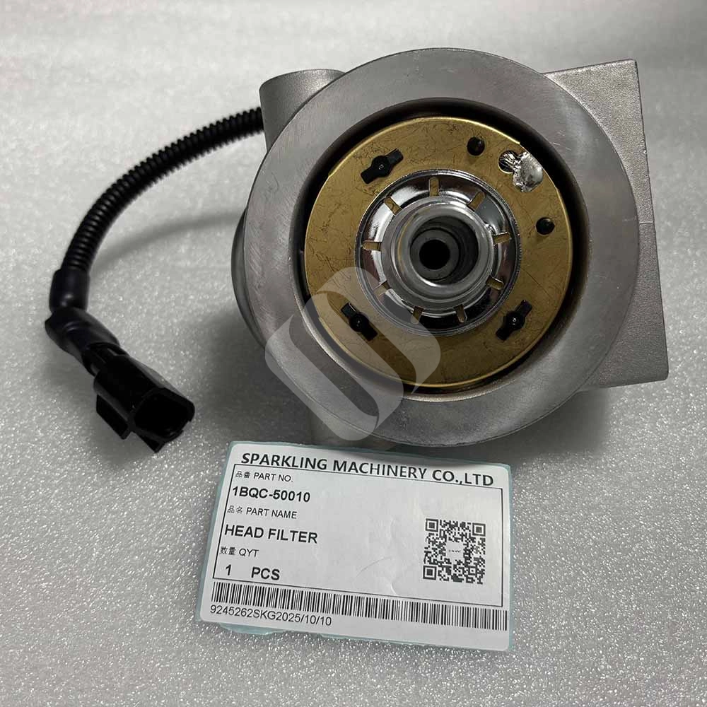Doosan HIGH-QUALITY EXCAVATOR PARTS MADE IN CHINA NEW 1BQC-50010 HEAD FILTER SPARKLING MACHINERY Doosan HIGH-QUALITY EXCAVATOR PARTS MADE IN CHINA NEW 1BQC-50010 HEAD FILTER SPARKLING MACHINERY