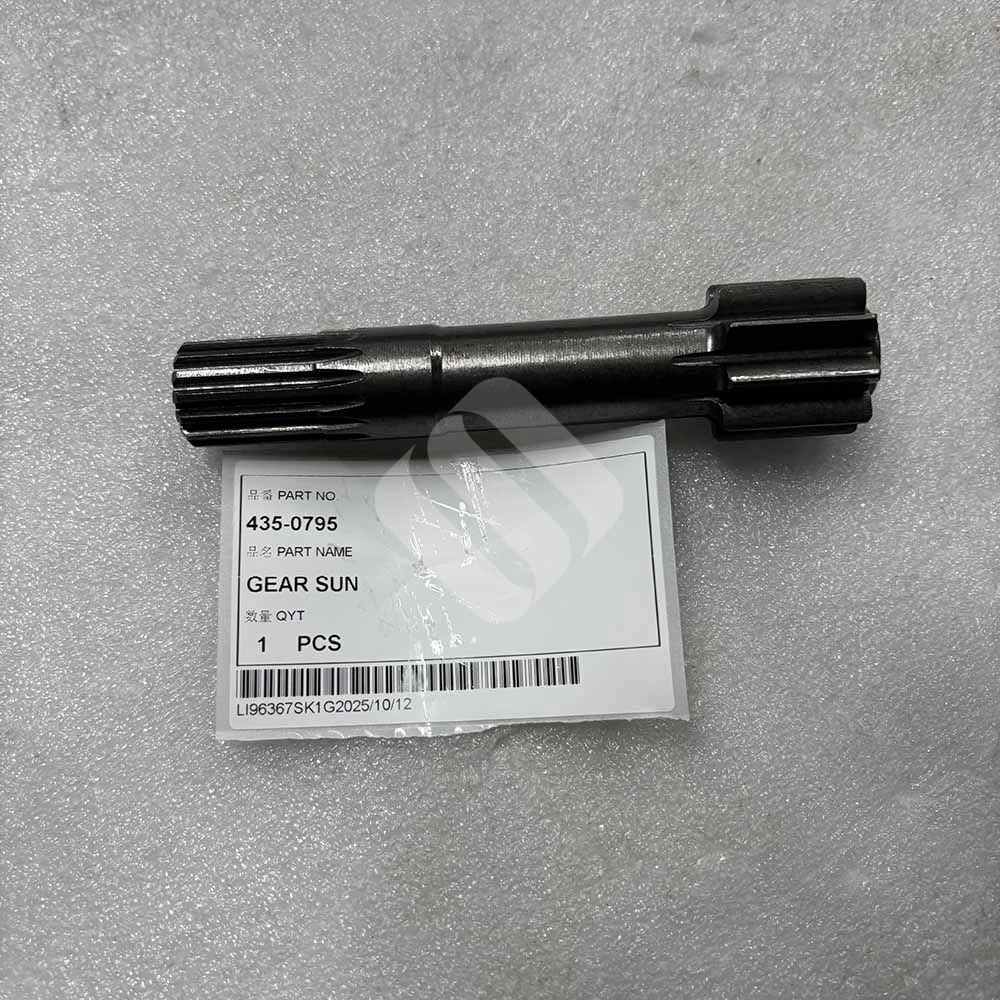 HIGH-QUALITY Carbon Steel 435-0795 FINAL DRIVE SUN GEAR for Caterpillar Construction Equipment 308 CR, 307.5, 309 CR, 308E, 308E2CR Excavator HIGH-QUALITY Carbon Steel 435-0795 FINAL DRIVE SUN GEAR for Caterpillar Construction Equipment 308 CR, 307.5, 309 CR, 308E, 308E2CR Excavator