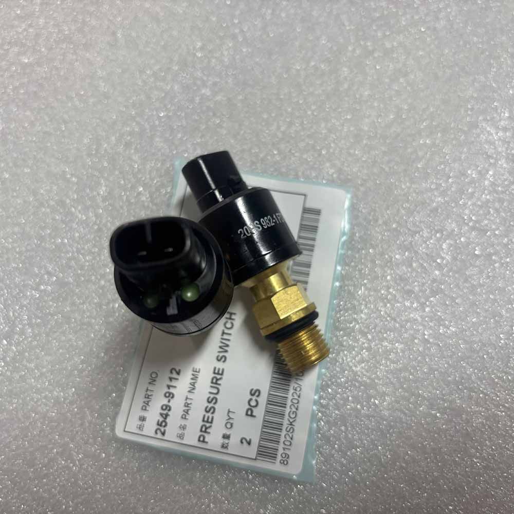 HIGH-QUALITY 2549-9112 Pressure Switch Sensor for Doosan(Daewoo) Construction Equipment DH220-5 DH215-5 DH225-5 DH220-7 DH225-7 DH300-7 DH300-9 DX140W Excavator HIGH-QUALITY 2549-9112 Pressure Switch Sensor for Doosan(Daewoo) Construction Equipment DH220-5 DH215-5 DH225-5 DH220-7 DH225-7 DH300-7 DH300-9 DX140W Excavator