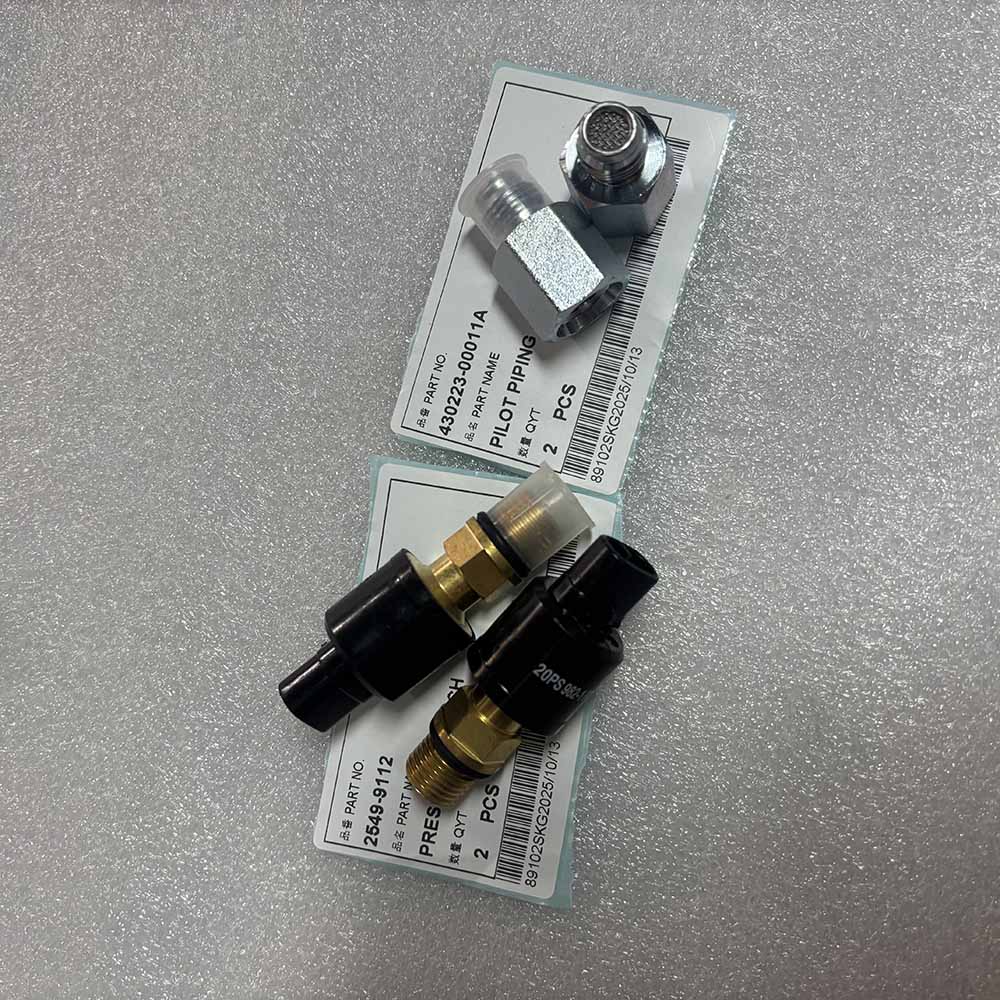 HIGH-QUALITY 2549-9112 Pressure Switch Sensor for Doosan(Daewoo) Construction Equipment DH220-5 DH215-5 DH225-5 DH220-7 DH225-7 DH300-7 DH300-9 DX140W Excavator HIGH-QUALITY 2549-9112 Pressure Switch Sensor for Doosan(Daewoo) Construction Equipment DH220-5 DH215-5 DH225-5 DH220-7 DH225-7 DH300-7 DH300-9 DX140W Excavator