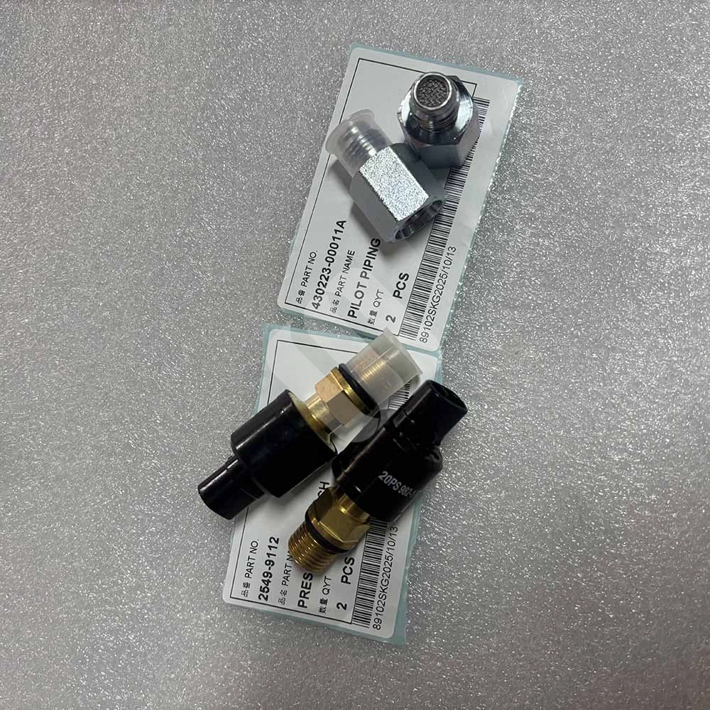HIGH-QUALITY 2549-9112 Pressure Switch Sensor for Doosan(Daewoo) Construction Equipment DH220-5 DH215-5 DH225-5 DH220-7 DH225-7 DH300-7 DH300-9 DX140W Excavator HIGH-QUALITY 2549-9112 Pressure Switch Sensor for Doosan(Daewoo) Construction Equipment DH220-5 DH215-5 DH225-5 DH220-7 DH225-7 DH300-7 DH300-9 DX140W Excavator
