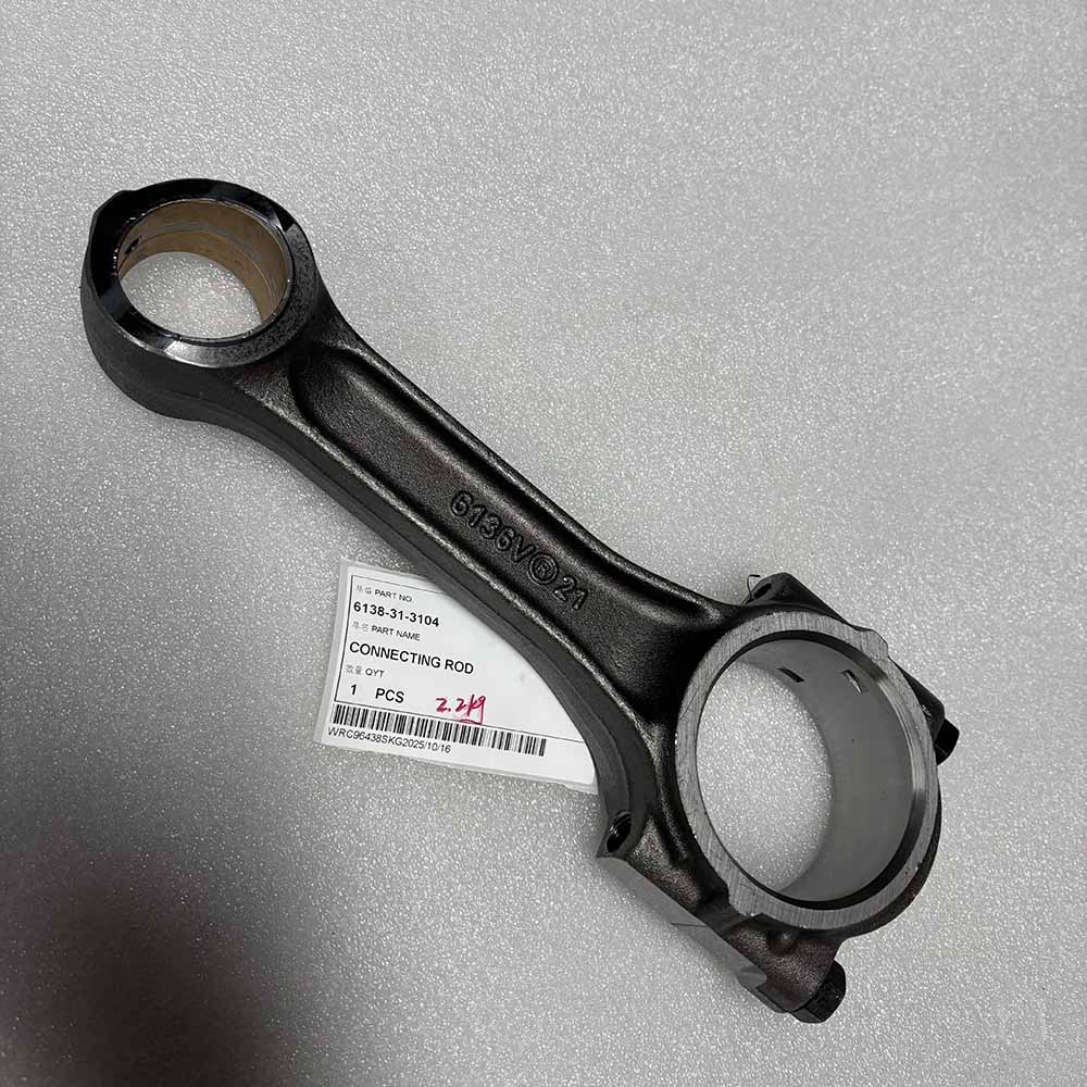 HIGH-QUALITY 6138-31-3104 Connecting Rod Assembly for Komatsu Construction Equipment S6D110, SA6D110 Excavator