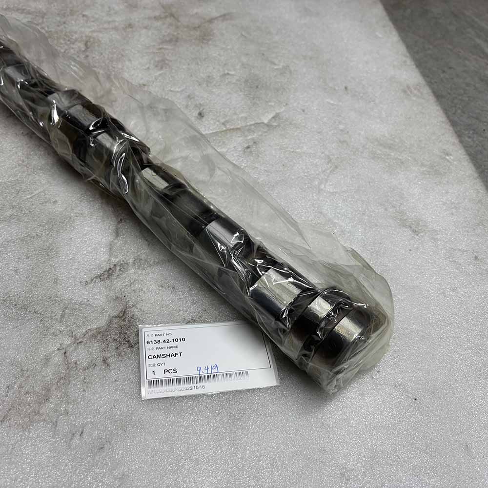HIGH-QUALITY 6138-42-1010 CAMSHAFT for Komatsu Construction Equipment S6D110, SA6D110, S6D105 Excavator HIGH-QUALITY 6138-42-1010 CAMSHAFT for Komatsu Construction Equipment S6D110, SA6D110, S6D105 Excavator