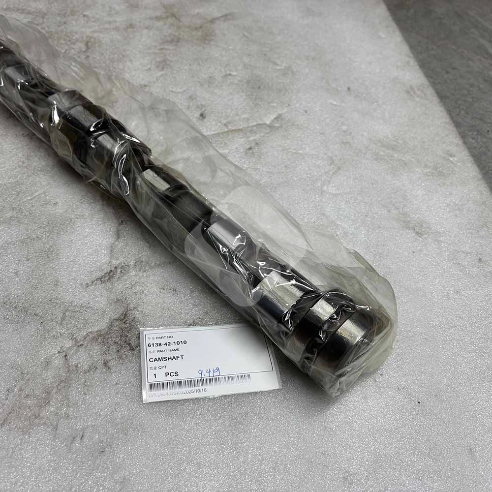 HIGH-QUALITY 6138-42-1010 CAMSHAFT for Komatsu Construction Equipment S6D110, SA6D110, S6D105 Excavator HIGH-QUALITY 6138-42-1010 CAMSHAFT for Komatsu Construction Equipment S6D110, SA6D110, S6D105 Excavator