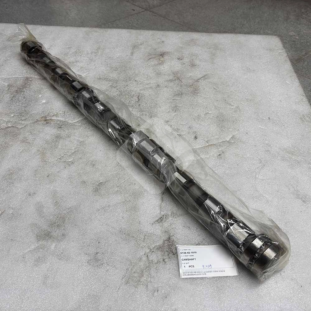 HIGH-QUALITY 6138-42-1010 CAMSHAFT for Komatsu Construction Equipment S6D110, SA6D110, S6D105 Excavator HIGH-QUALITY 6138-42-1010 CAMSHAFT for Komatsu Construction Equipment S6D110, SA6D110, S6D105 Excavator