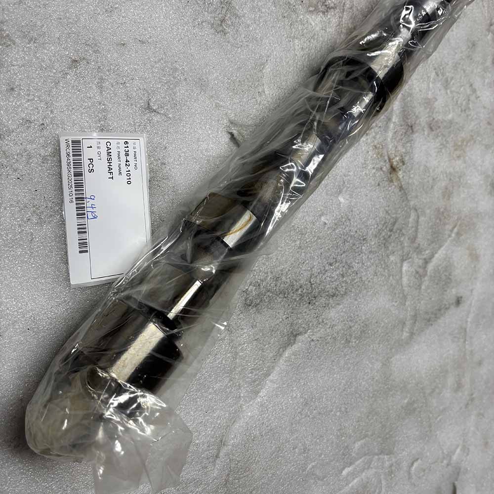 HIGH-QUALITY 6138-42-1010 CAMSHAFT for Komatsu Construction Equipment S6D110, SA6D110, S6D105 Excavator