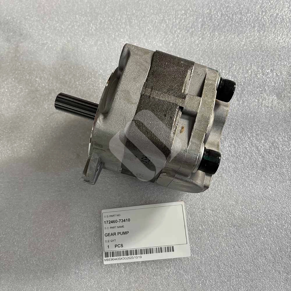 Komatsu HIGH-QUALITY EXCAVATOR PARTS MADE IN CHINA NEW 172460-73410 GEAR PUMP SPARKLING MACHINERY Komatsu HIGH-QUALITY EXCAVATOR PARTS MADE IN CHINA NEW 172460-73410 GEAR PUMP SPARKLING MACHINERY