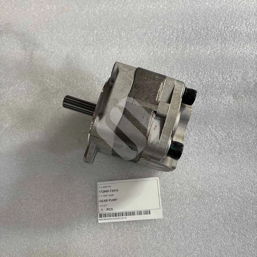 Komatsu HIGH-QUALITY EXCAVATOR PARTS MADE IN CHINA NEW 172460-73410 GEAR PUMP SPARKLING MACHINERY Komatsu HIGH-QUALITY EXCAVATOR PARTS MADE IN CHINA NEW 172460-73410 GEAR PUMP SPARKLING MACHINERY