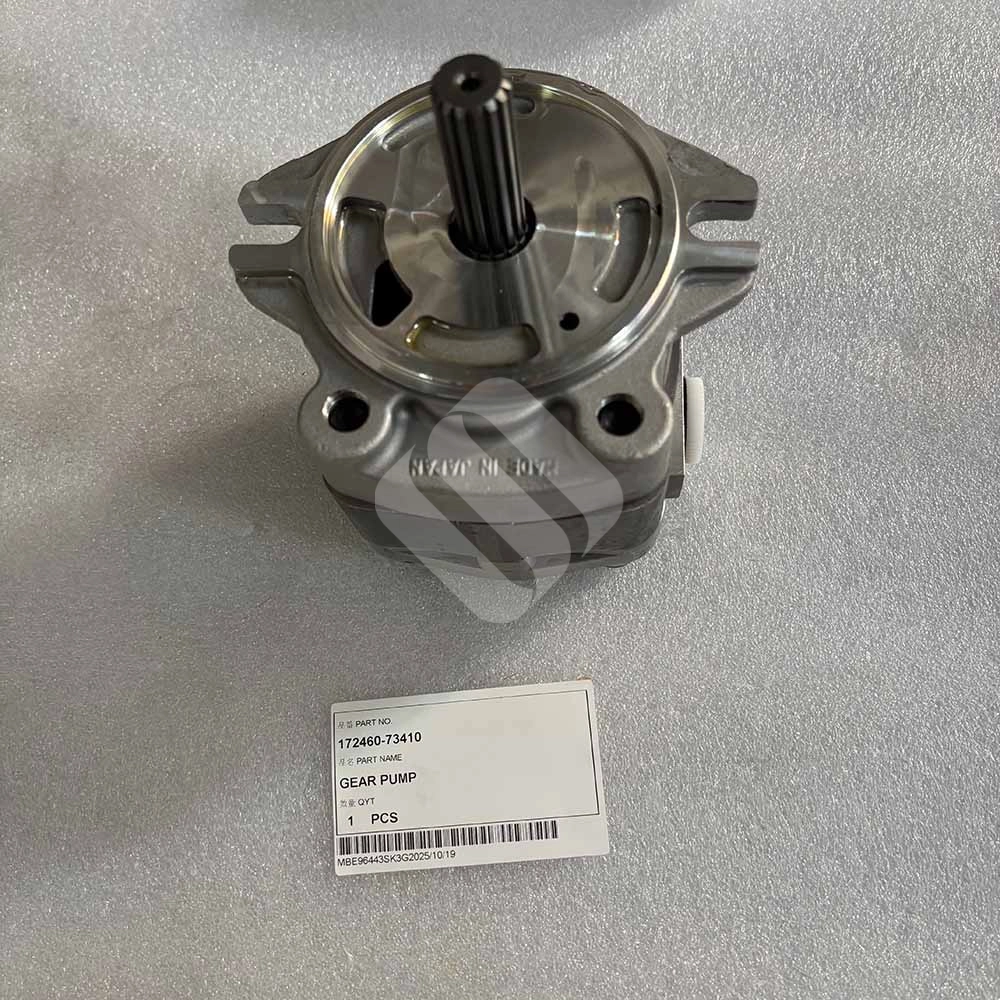 Komatsu HIGH-QUALITY EXCAVATOR PARTS MADE IN CHINA NEW 172460-73410 GEAR PUMP SPARKLING MACHINERY Komatsu HIGH-QUALITY EXCAVATOR PARTS MADE IN CHINA NEW 172460-73410 GEAR PUMP SPARKLING MACHINERY
