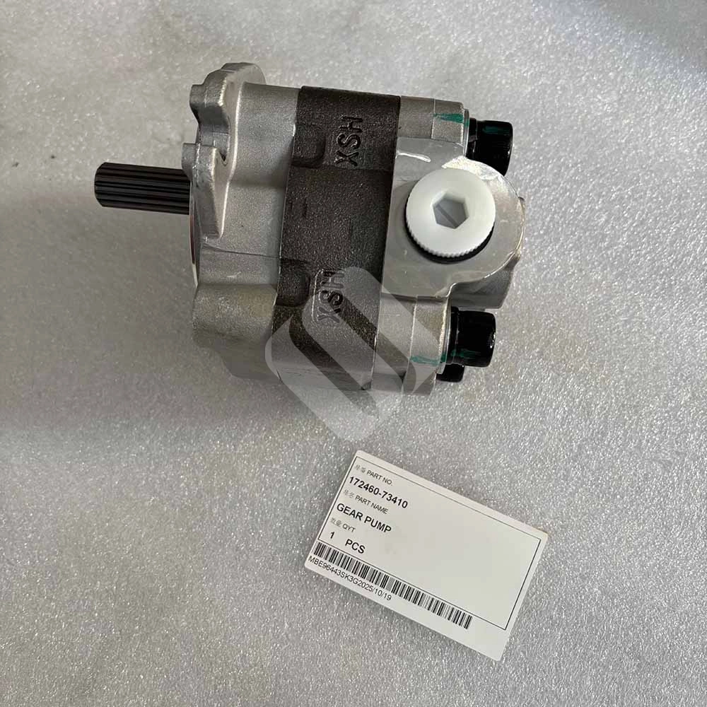 Komatsu HIGH-QUALITY EXCAVATOR PARTS MADE IN CHINA NEW 172460-73410 GEAR PUMP SPARKLING MACHINERY Komatsu HIGH-QUALITY EXCAVATOR PARTS MADE IN CHINA NEW 172460-73410 GEAR PUMP SPARKLING MACHINERY
