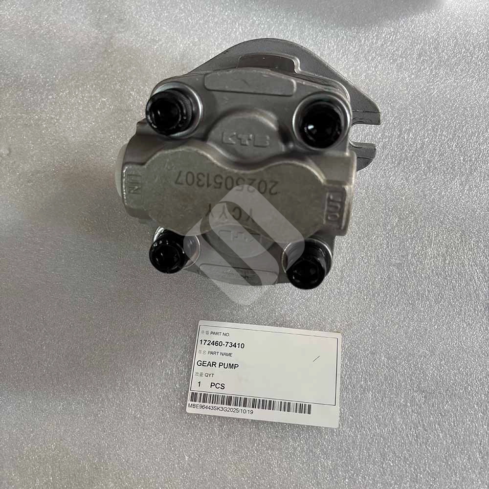 Komatsu HIGH-QUALITY EXCAVATOR PARTS MADE IN CHINA NEW 172460-73410 GEAR PUMP SPARKLING MACHINERY Komatsu HIGH-QUALITY EXCAVATOR PARTS MADE IN CHINA NEW 172460-73410 GEAR PUMP SPARKLING MACHINERY