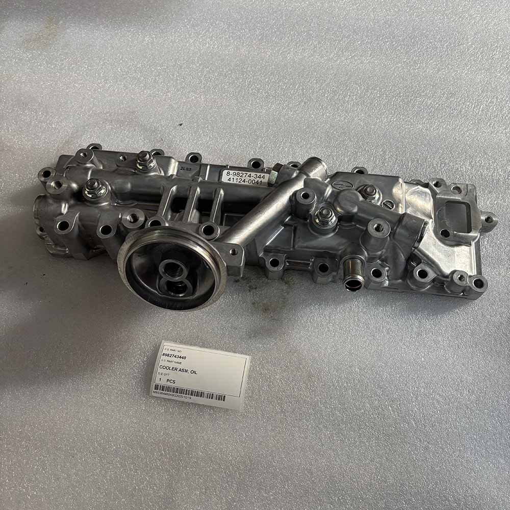 Hitachi HIGH-QUALITY EXCAVATOR PARTS MADE IN CHINA NEW 8982743440 COOLER ASM; OIL SPARKLING MACHINERY