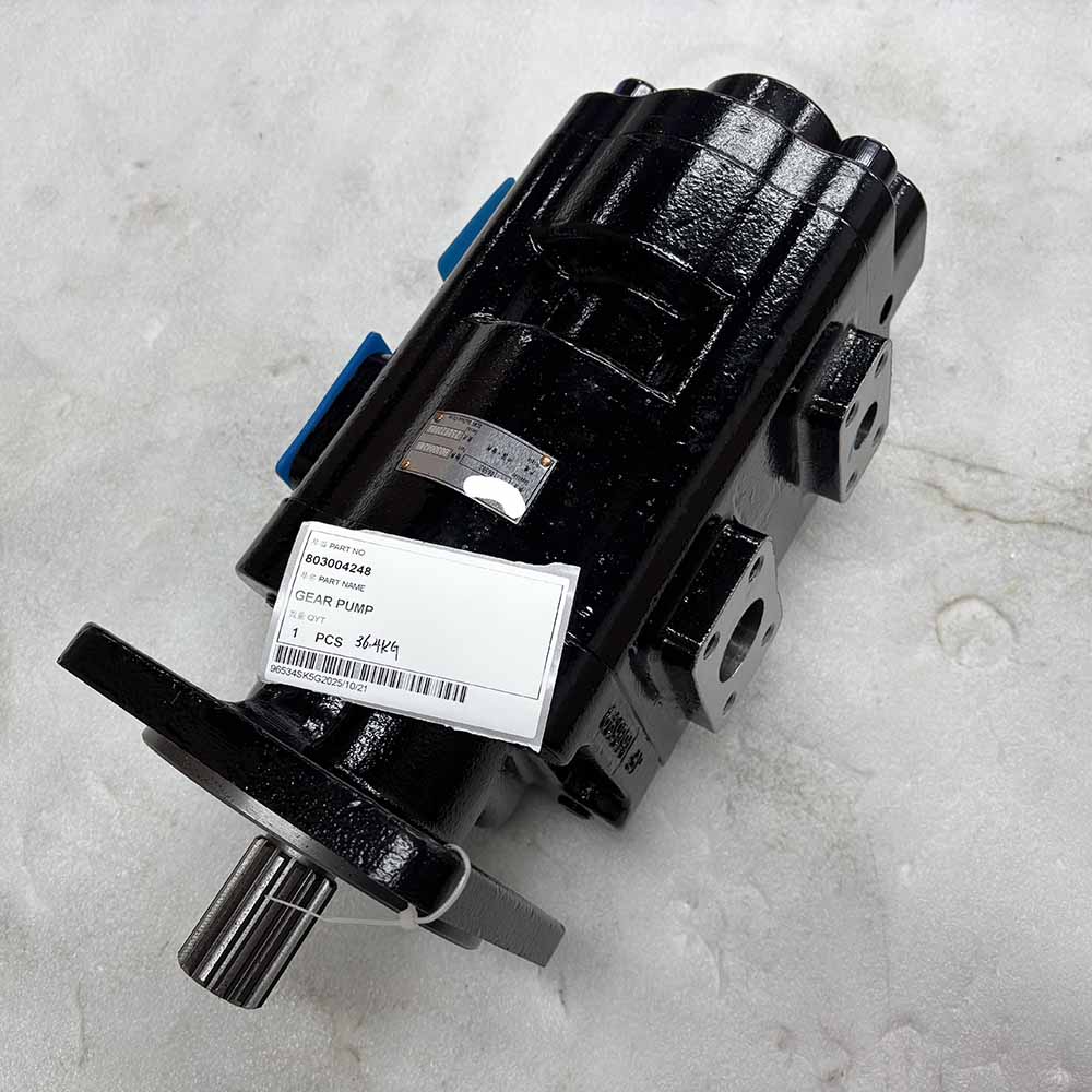 XCMG HIGH-QUALITY EXCAVATOR PARTS MADE IN CHINA NEW XS163 803004248 GEAR PUMP SPARKLING MACHINERY
