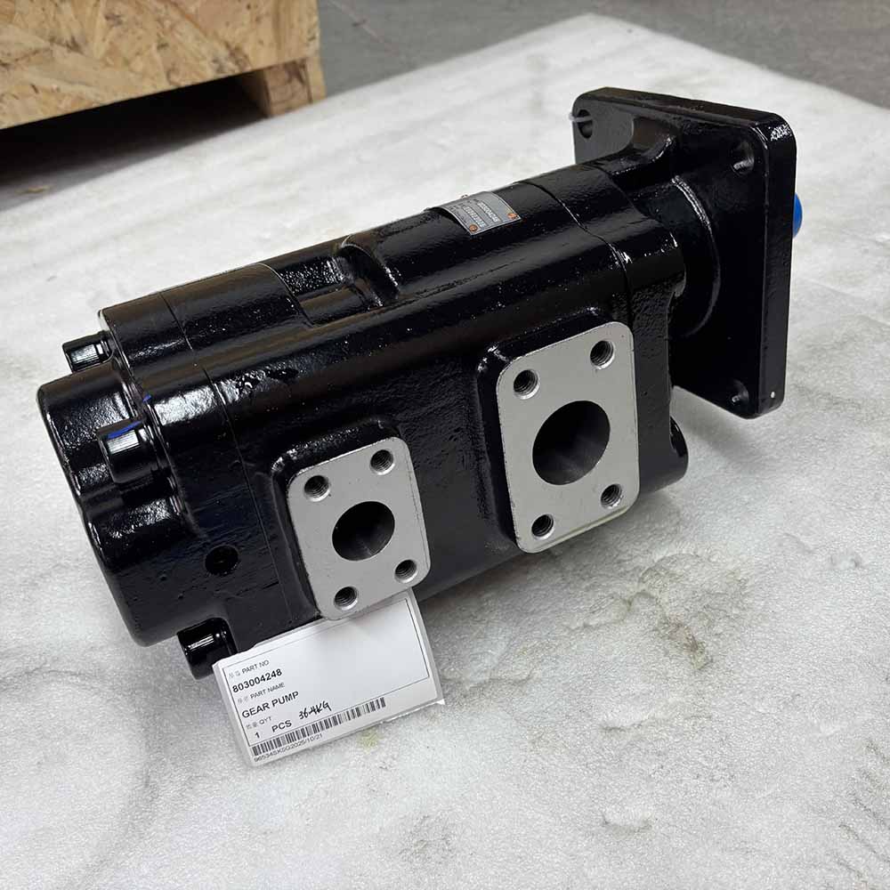 XCMG HIGH-QUALITY EXCAVATOR PARTS MADE IN CHINA NEW XS163 803004248 GEAR PUMP SPARKLING MACHINERY