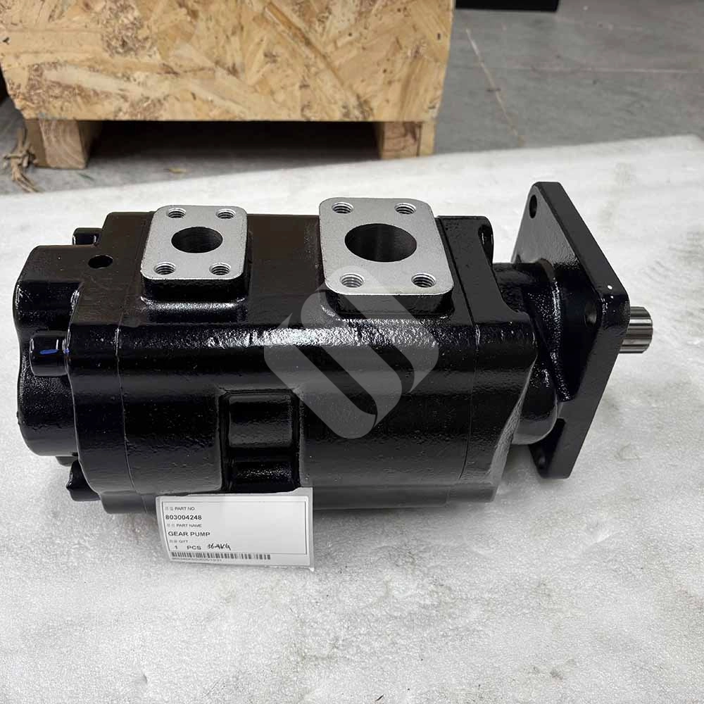XCMG HIGH-QUALITY EXCAVATOR PARTS MADE IN CHINA NEW XS163 803004248 GEAR PUMP SPARKLING MACHINERY XCMG HIGH-QUALITY EXCAVATOR PARTS MADE IN CHINA NEW XS163 803004248 GEAR PUMP SPARKLING MACHINERY