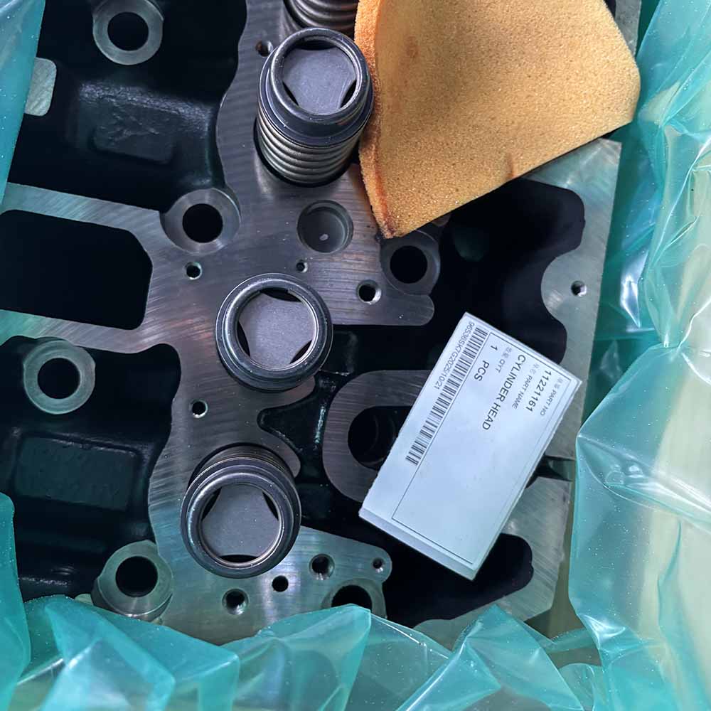 VOLVO HIGH-QUALITY EXCAVATOR PARTS MADE IN CHINA NEW 11221161 CYLINDER HEAD SPARKLING MACHINERY