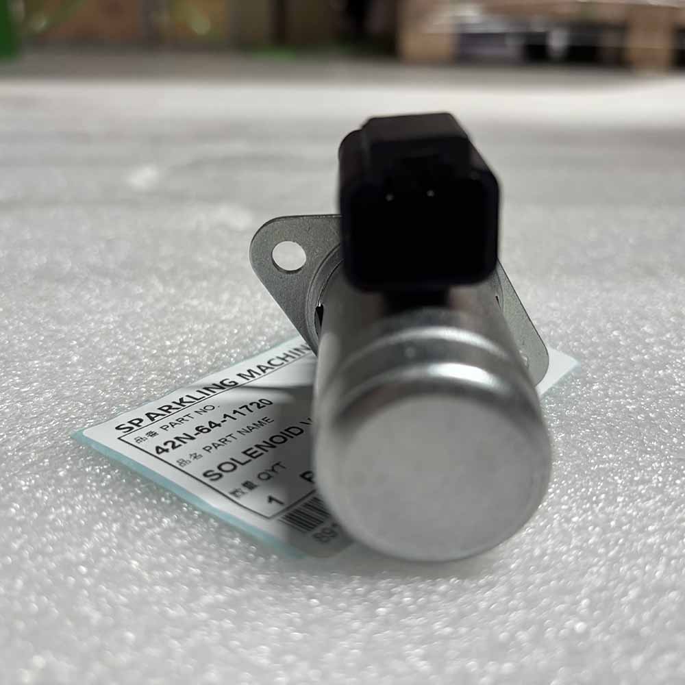 12V HIGH-QUALITY 42N-64-11720 SOLENOID VALVE for Komatsu Construction Equipment PC12R PC14R PC15R PC16R PC20R PC35MR Excavator 12V HIGH-QUALITY 42N-64-11720 SOLENOID VALVE for Komatsu Construction Equipment PC12R PC14R PC15R PC16R PC20R PC35MR Excavator