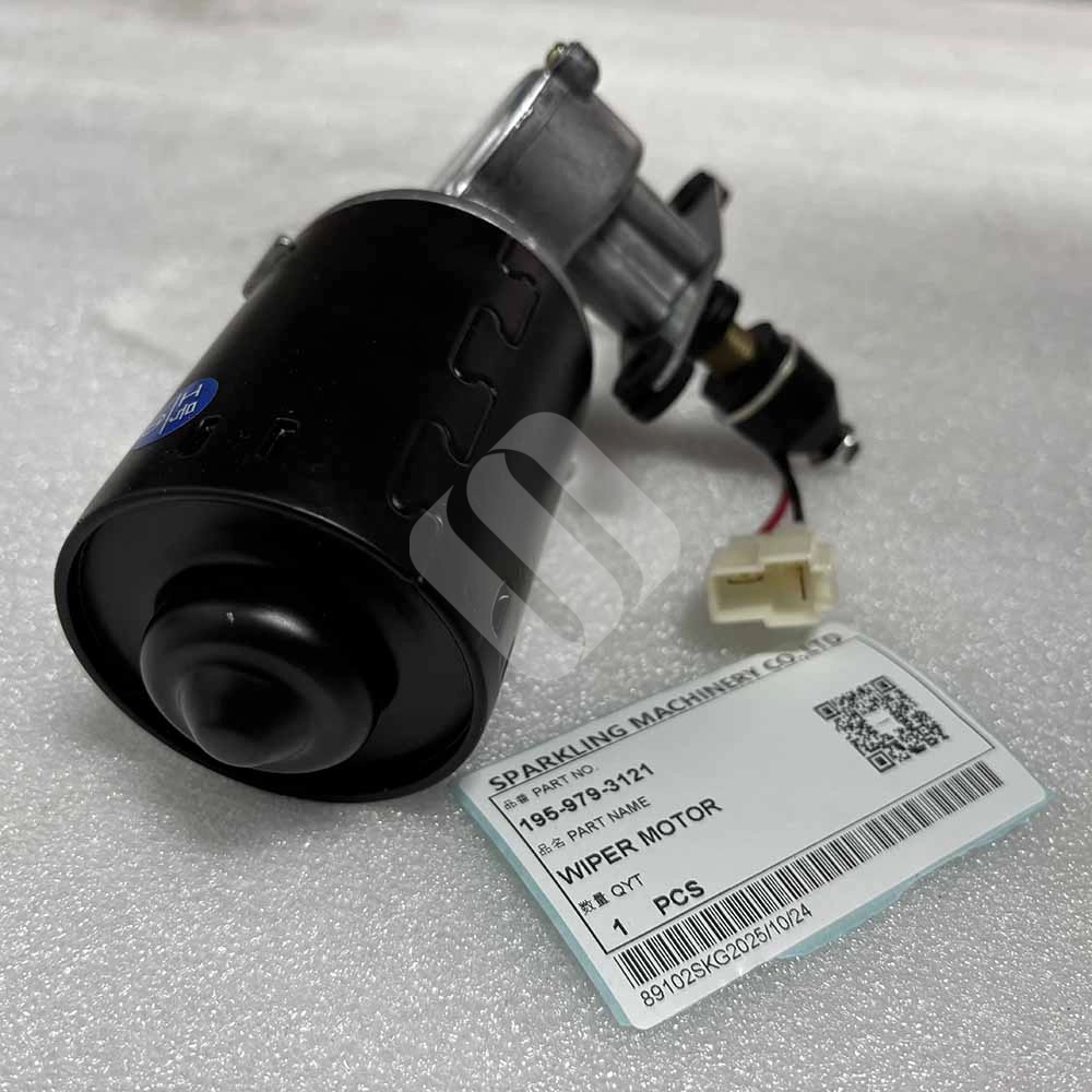 KOMATSU HIGH-QUALITY EXCAVATOR PARTS MADE IN CHINA NEW D150A D155A D355A 195-979-3121 WIPER MOTOR SPARKLING MACHINERY KOMATSU HIGH-QUALITY EXCAVATOR PARTS MADE IN CHINA NEW D150A D155A D355A 195-979-3121 WIPER MOTOR SPARKLING MACHINERY