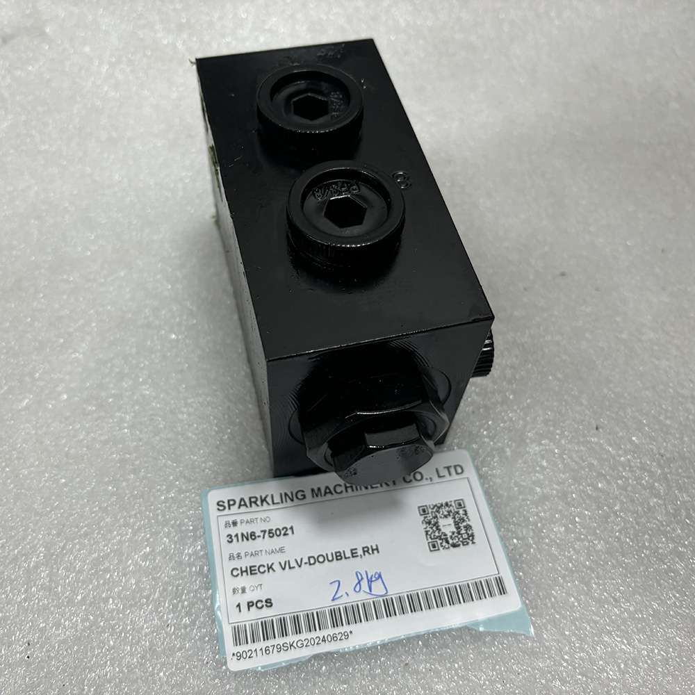 R200W-7 R200W-7A WHEEL EXCAVATOR 31N6-75010 31N6-75011  CHECK VLV-DOUBLE,LH 31N6-75020 31N6-75021 CHECK VLV-DOUBLE,RH