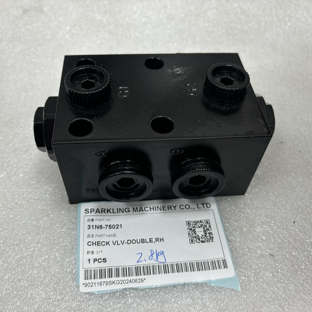 R200W-7 R200W-7A WHEEL EXCAVATOR 31N6-75010 31N6-75011  CHECK VLV-DOUBLE,LH 31N6-75020 31N6-75021 CHECK VLV-DOUBLE,RH