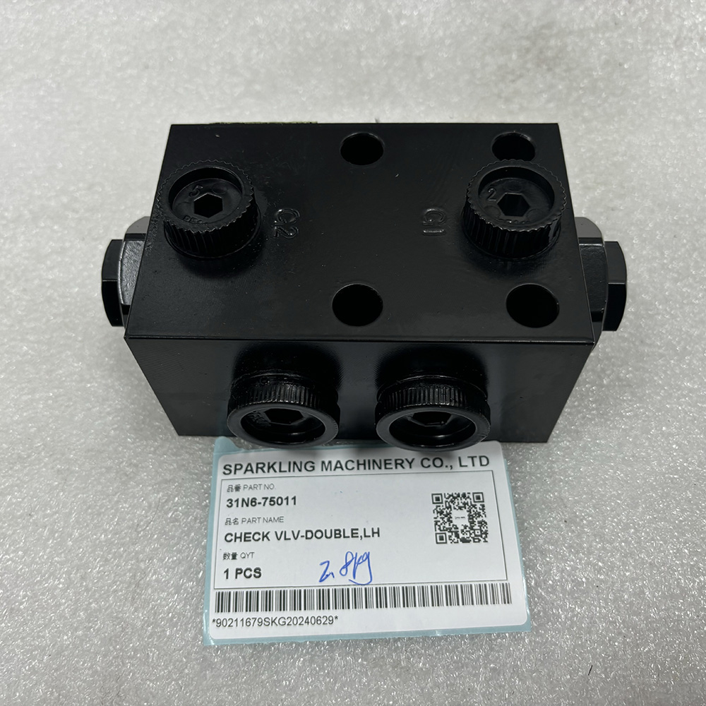 R200W-7 R200W-7A WHEEL EXCAVATOR 31N6-75010 31N6-75011  CHECK VLV-DOUBLE,LH 31N6-75020 31N6-75021 CHECK VLV-DOUBLE,RH