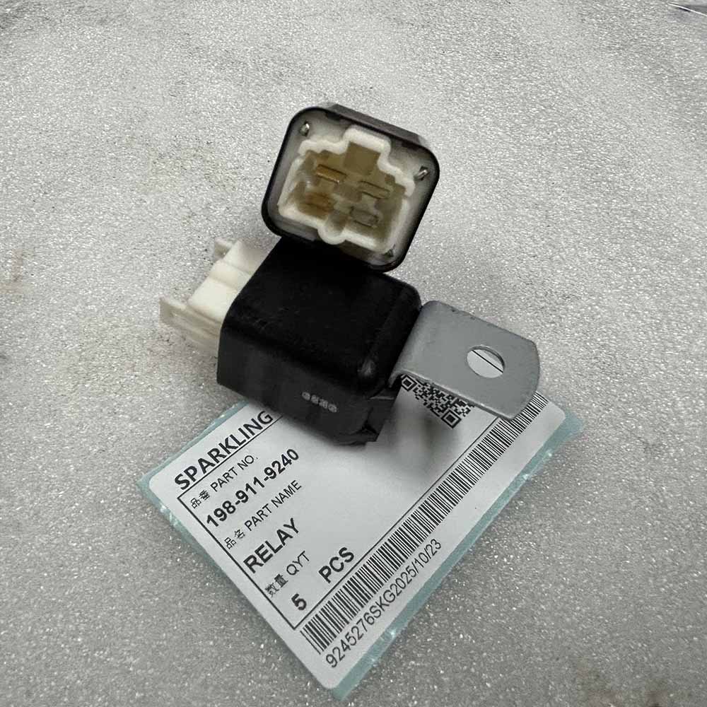 24V HIGH-QUALITY 198-911-9240 RELAY for Komatsu Construction Equipment PC130-7 PC200-7 PC220-7 PC300-7 PC350-7 Wheel Excavator 24V HIGH-QUALITY 198-911-9240 RELAY for Komatsu Construction Equipment PC130-7 PC200-7 PC220-7 PC300-7 PC350-7 Wheel Excavator