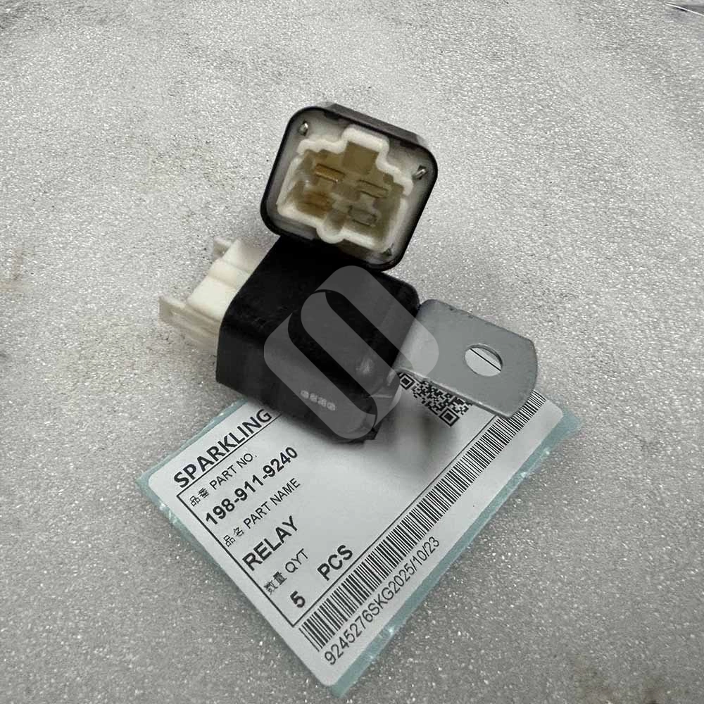 24V HIGH-QUALITY 198-911-9240 RELAY for Komatsu Construction Equipment PC130-7 PC200-7 PC220-7 PC300-7 PC350-7 Wheel Excavator 24V HIGH-QUALITY 198-911-9240 RELAY for Komatsu Construction Equipment PC130-7 PC200-7 PC220-7 PC300-7 PC350-7 Wheel Excavator