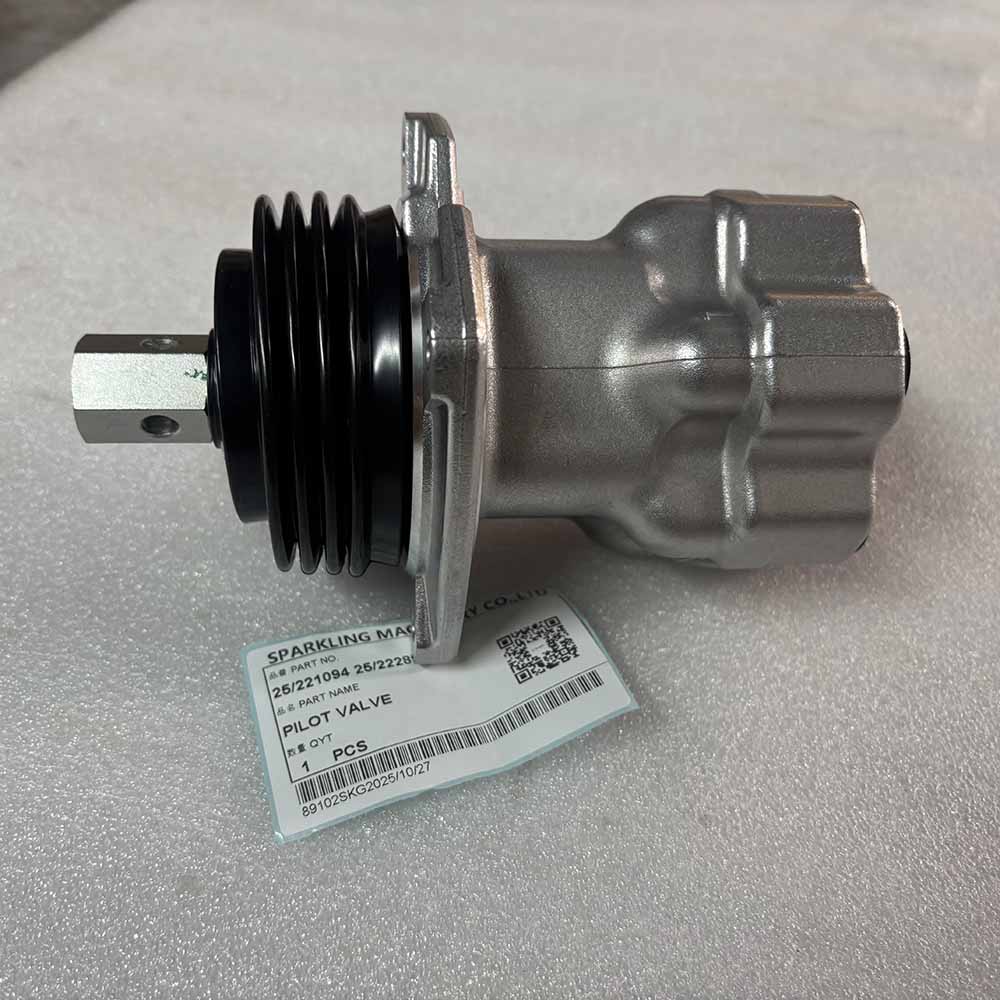 JCB HIGH-QUALITY EXCAVATOR PARTS MADE IN CHINA NEW 25/221094 25/222891 PILOT VALVE SPARKLING MACHINERY