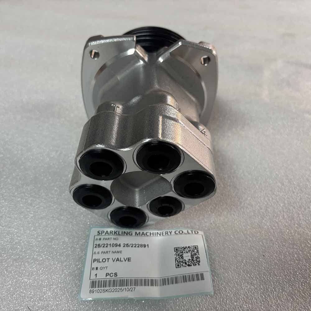 JCB HIGH-QUALITY EXCAVATOR PARTS MADE IN CHINA NEW 25/221094 25/222891 PILOT VALVE SPARKLING MACHINERY