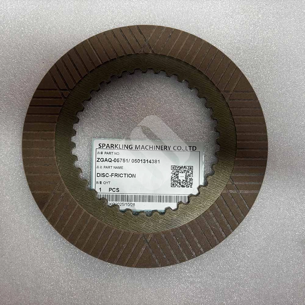 Doosan HIGH-QUALITY EXCAVATOR PARTS MADE IN CHINA NEW ZGAQ-05751 0501314381 DISC-FRICTION SPARKLING MACHINERY Doosan HIGH-QUALITY EXCAVATOR PARTS MADE IN CHINA NEW ZGAQ-05751/0501314381 DISC-FRICTION SPARKLING MACHINERY